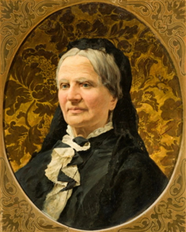 Francesco Grandi - Ritratto di Angela De Paulis Galli